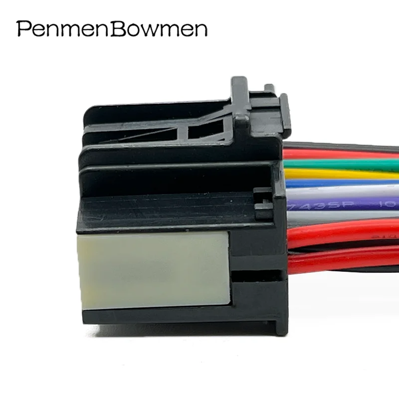 20 Pin 2.54mm Auto Camera Module Plug Wiring Harness Car Female Electrical Cable Connectors With Cable 34729-0200