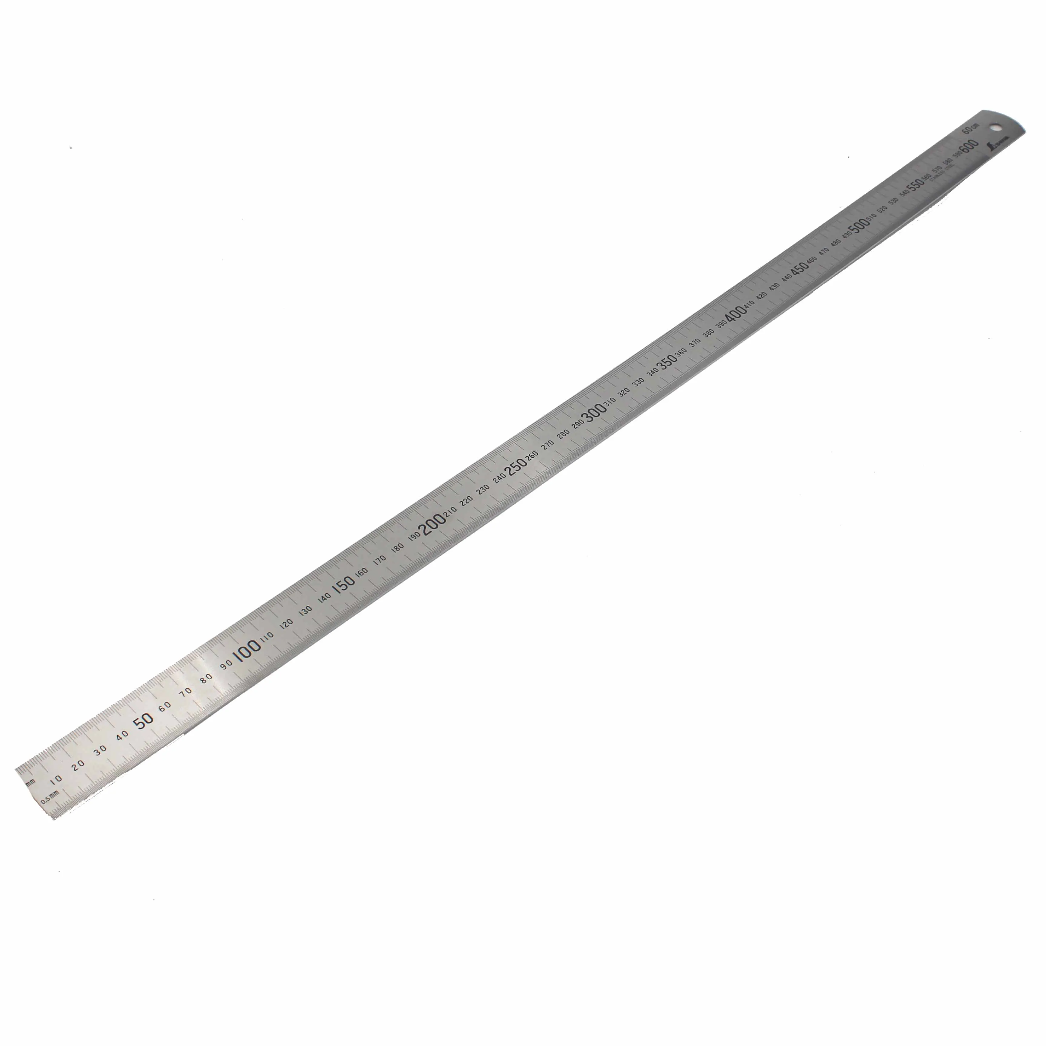 SHINWA Penguin Steel Straight Ruler Stainless Steel Ruler Thickened Scale Steel Plate 15 30 60 100cm 21673