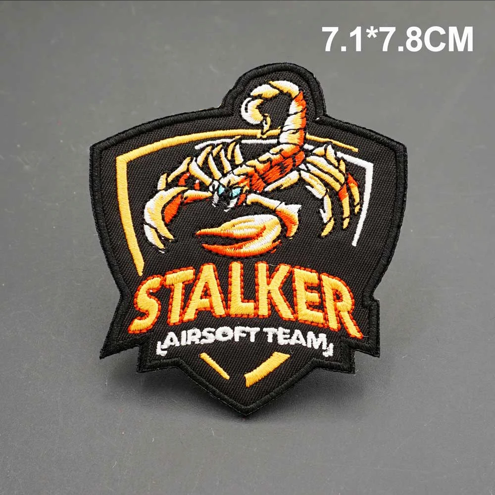 AA21-1 STALKER AIRSOFT  EMBROIDERY PATCH