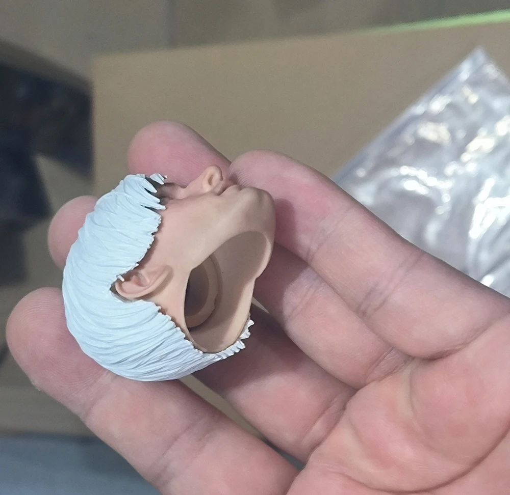 ขายใหญ่ 1/6 Residents of the สีเทาผมชั่วร้ายชายหัว Sculpt แกะสลักสําหรับ 12 "COO BD001 B001 Action Figure รวบรวม