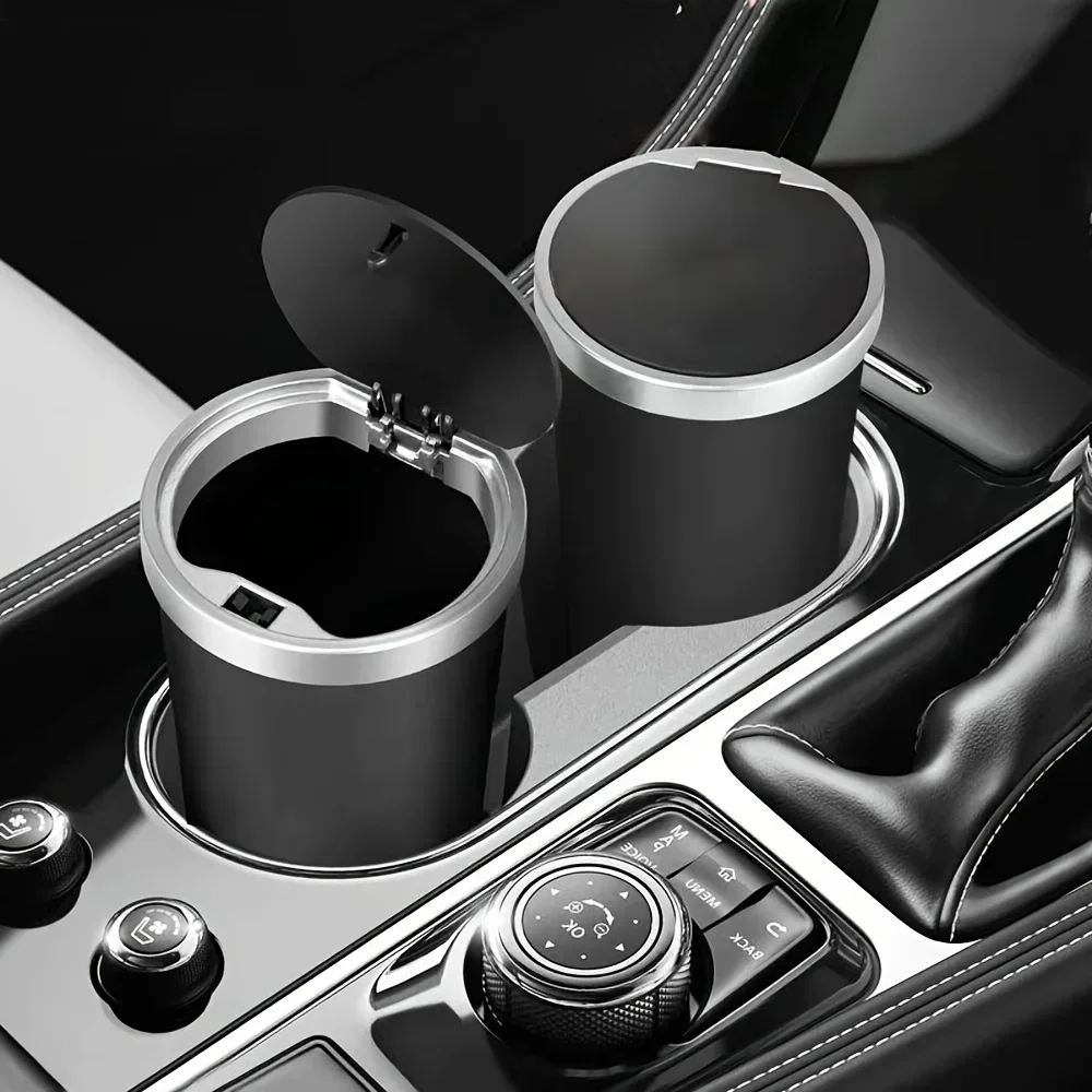 1PCS Car Trash Bin Auto Organizer Storage Bag Rubbish Waterproof Accessories Garbage Box Dust Case Holder Waste Bag Container