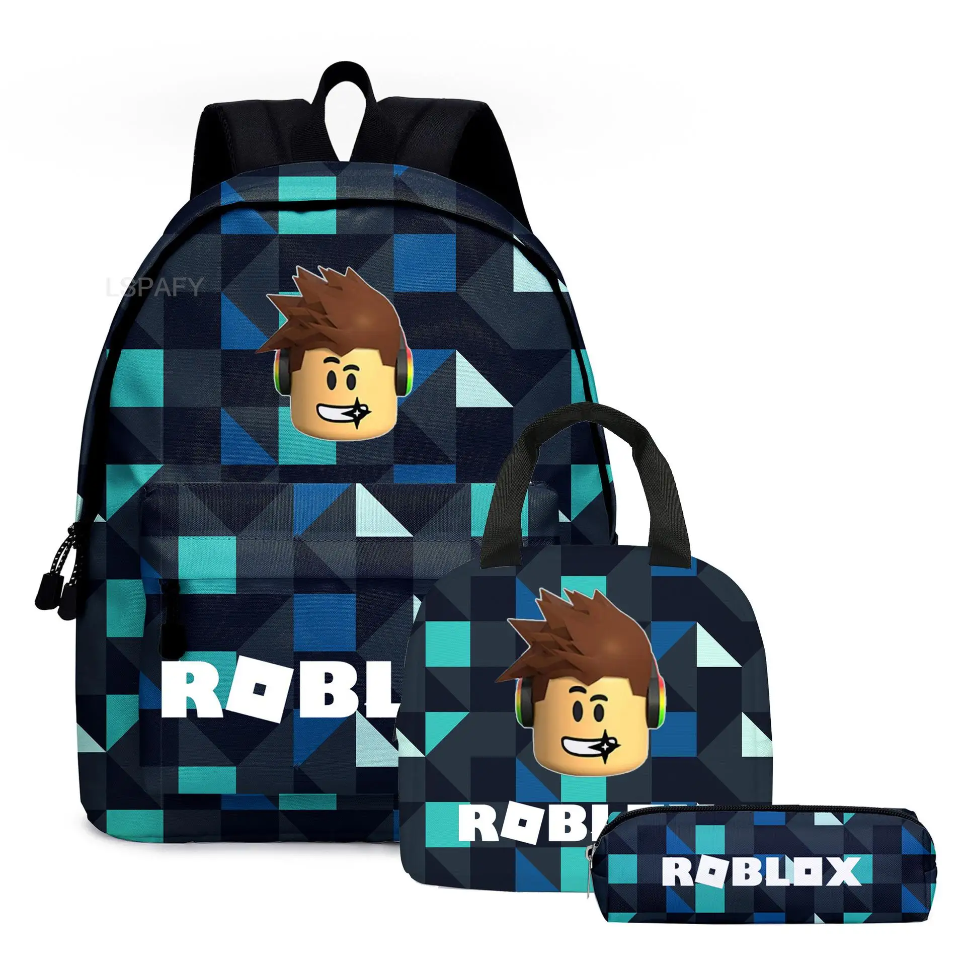 Hot Game ROBLOX Backpack For Students Boys Girls Bags Teens Daily Backpack Travel Rucksacks