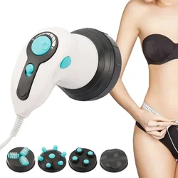 4-in-1 Infrared Electric Anti-Cellulite Massager Gun: Strong Power Fat Remover, Muscle Relaxer, Leg and Waist Shaper, Vibrator