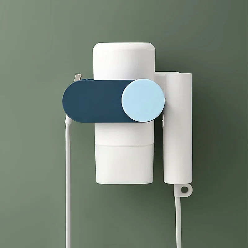 Multifunktions Haartrockner Halter Badezimmer Organizer Regal Haartrockner Ständer Bad Zubehör Selbst-klebe Wand Lagerung Rack