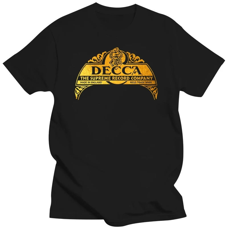 Decca Label 1929 T shirt decca record label music label record british gramophone classical company logo