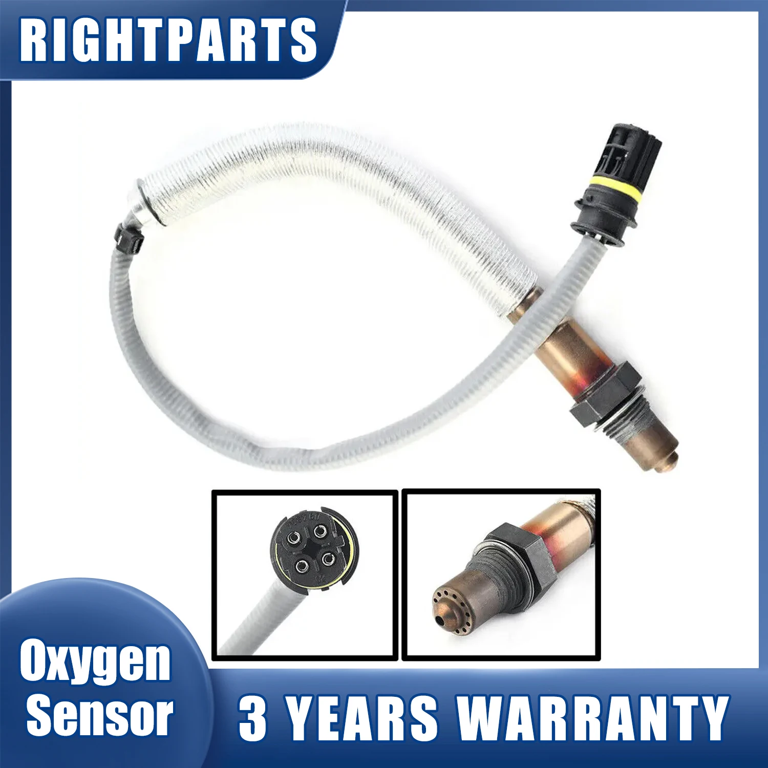 RIGHTPARTS 11787570481 Lambda Oxygen O2 Sensor 11787570480 0258006993 For BMW E82 E81 E90 E93 E92 E91 120i 320i X1 E84 Auto Tool