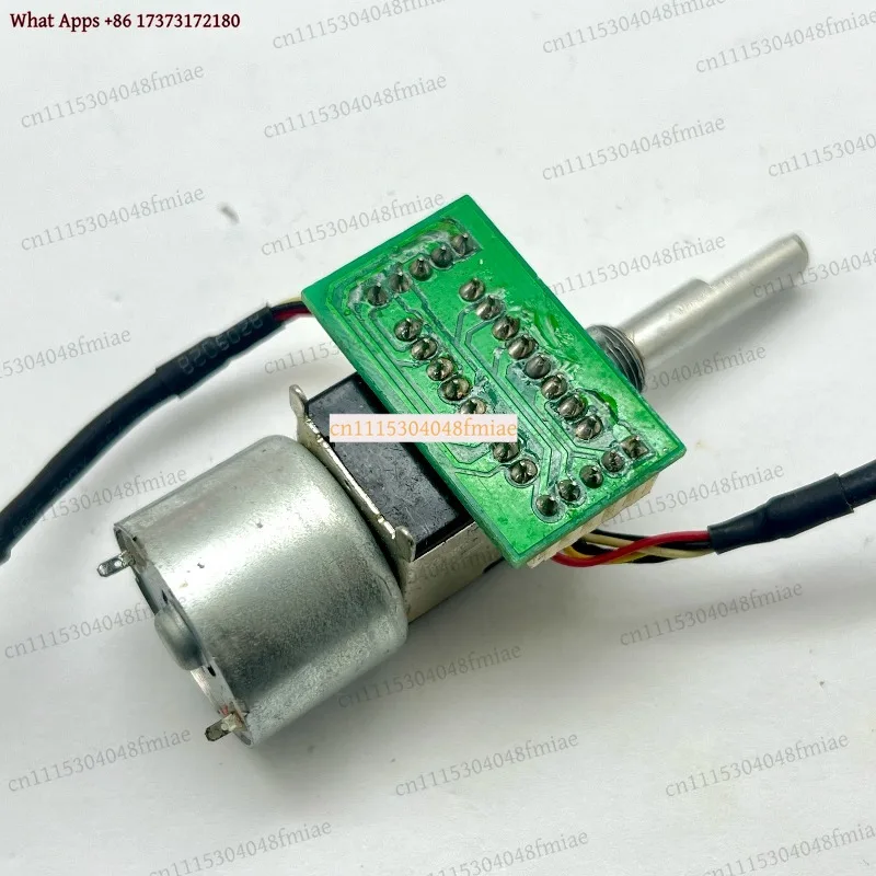 k3 1 Pcs Motorized Potentiometer, Dual Row 16-Pin, 30mm Shaft Length, Audio Volume Control