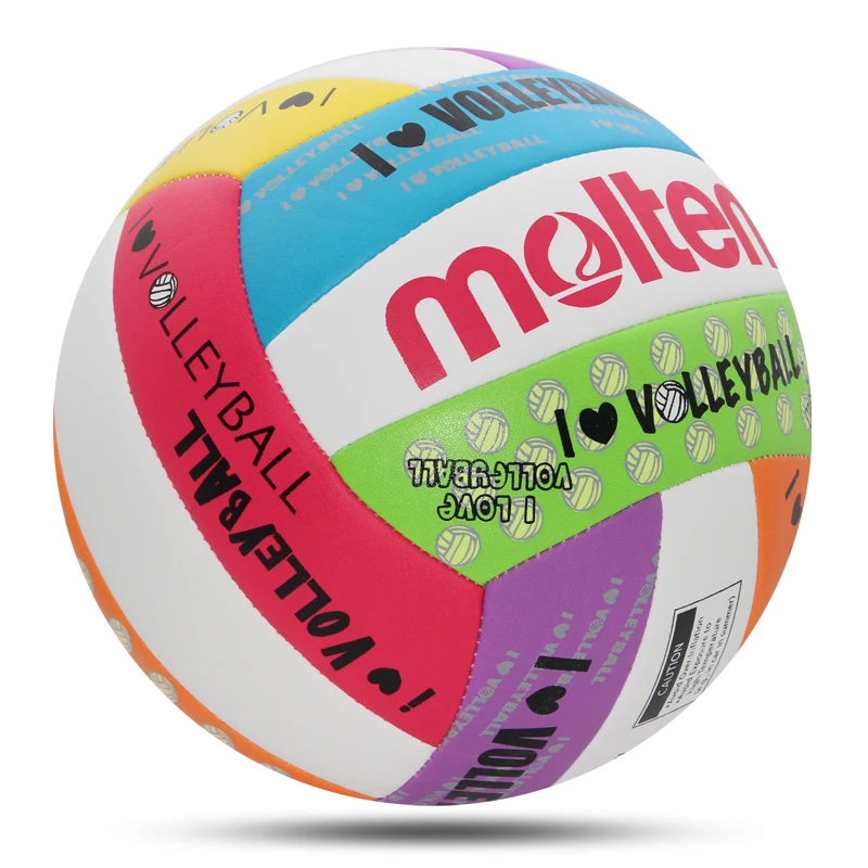 Molten Volleyball Balls Standard Size 5 Soft Touch PU High Quality Indoor Outdoor Sports Competition Training Match Voleibol