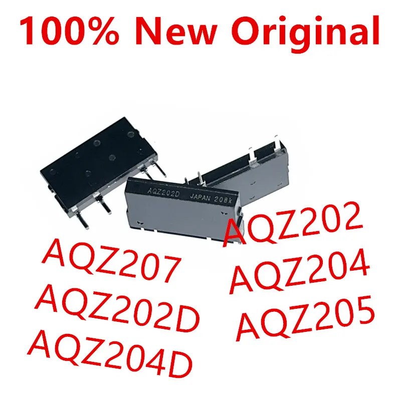 2piece  AQZ202D 、AQZ202 、AQZ204D 、AQZ204 、AQZ205 、AQZ207 、AQZ404  New Power Solid-State Relay