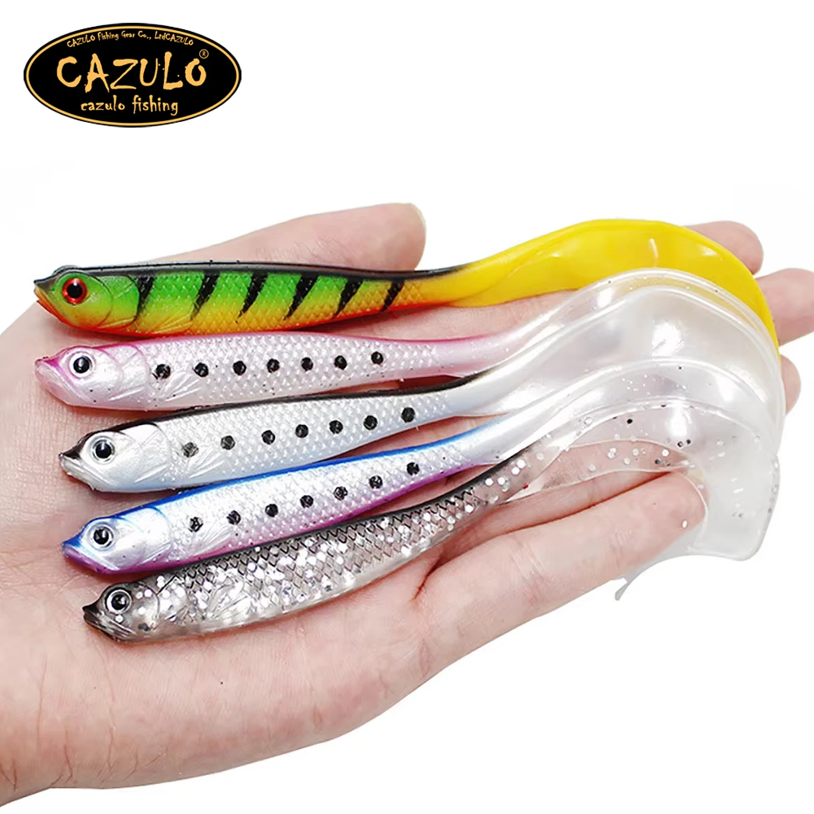 12 cm/4,72 in 4 teile/los Weiche Wurm Köder Flexible Lange Schwanz Leurre Souple Bass Köder Silikon Regenwurm Würmer lebensechte Angeln Köder