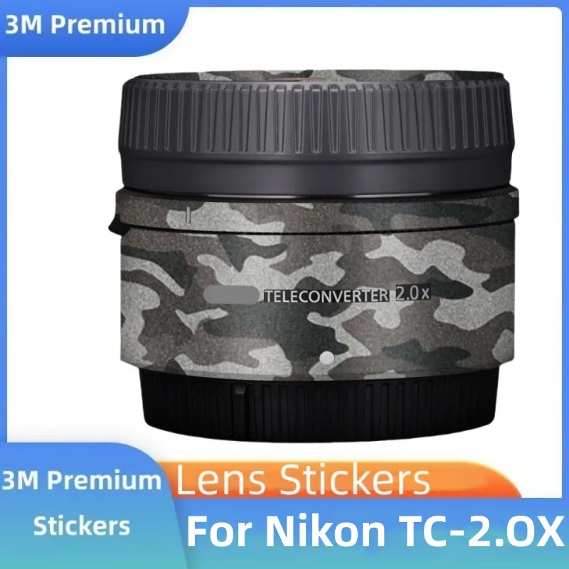 For Nikon Z 2X Teleconverter TC-2.0x Decal Skin Vinyl Wrap Anti-Scratch Film Lens ZTC-2.0x Tele Converter Sticker TC-2.0 TC-2x