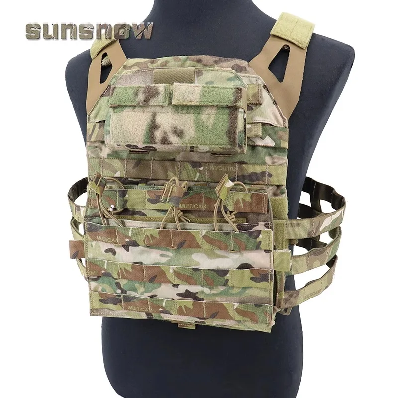 [Made by Sun Snow] CP AVS tactical vest CAG DG loves to use the built-in M4 triple panel front panel