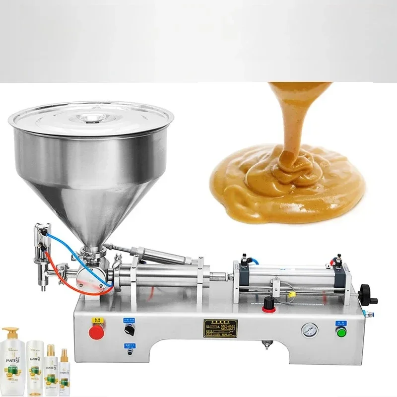 

PBOBP Single Head Paste Horizontal Pneumatic Filling Machine Honey Paste Liquid Can Be Filled And Packaged In Quantitative