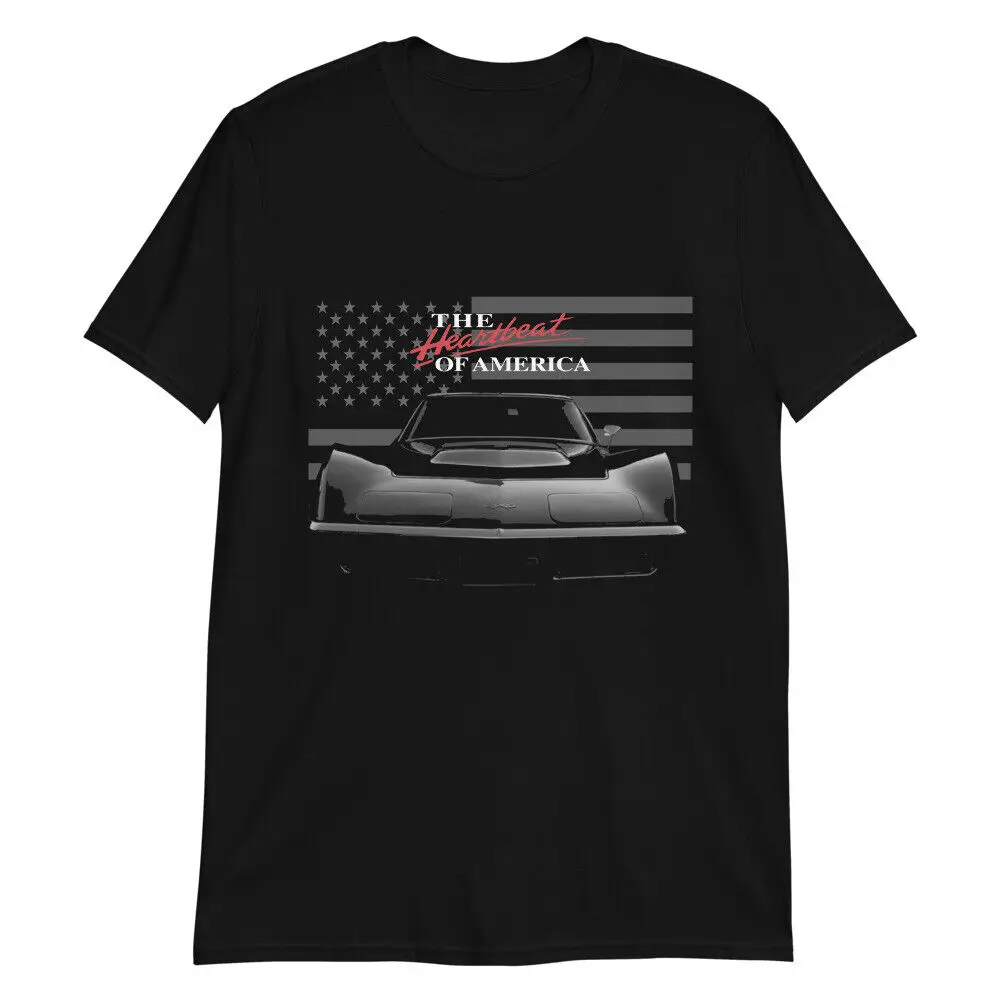 The Heartbeat of American- Classic C3 Sports Car T-Shirt Short Sleeve Casual 100% Cotton O-Neck Summer Mens T-shirt Size S-3XL