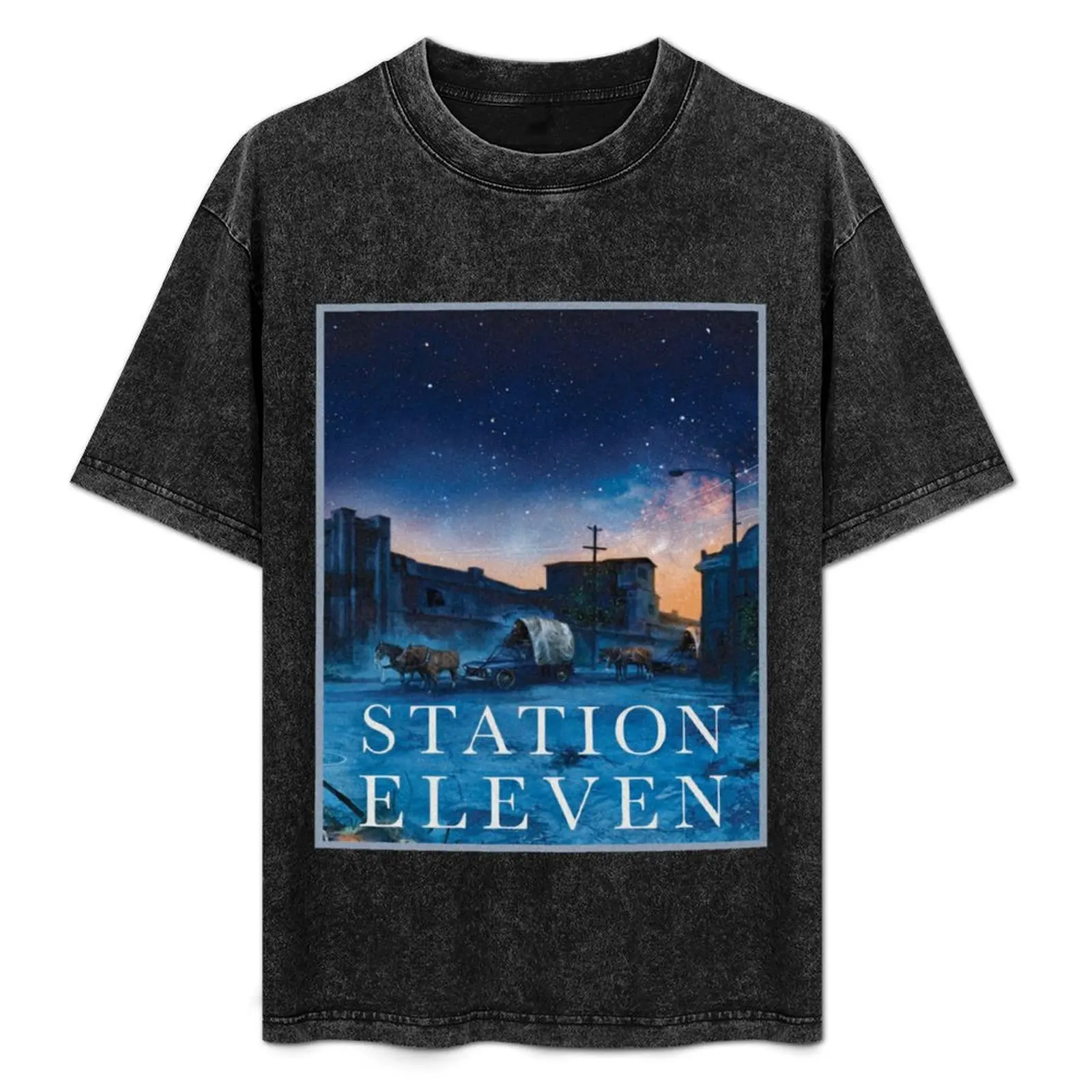 

Station eleven 13 T-Shirt Fashion Pattern Printed Tee Shirt