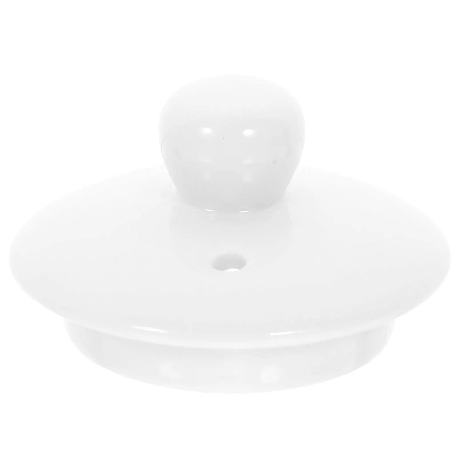 

Tea Ceremony Accessories Cup Lid Replacement Ceramics White Household Teapot Cover