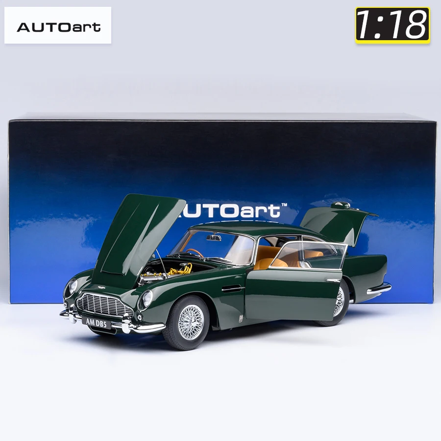 AUTOART 1:18 Aston Martin DB5 (British Racing Green) ID 70286 Car model SUV static display pieces holiday gift collection