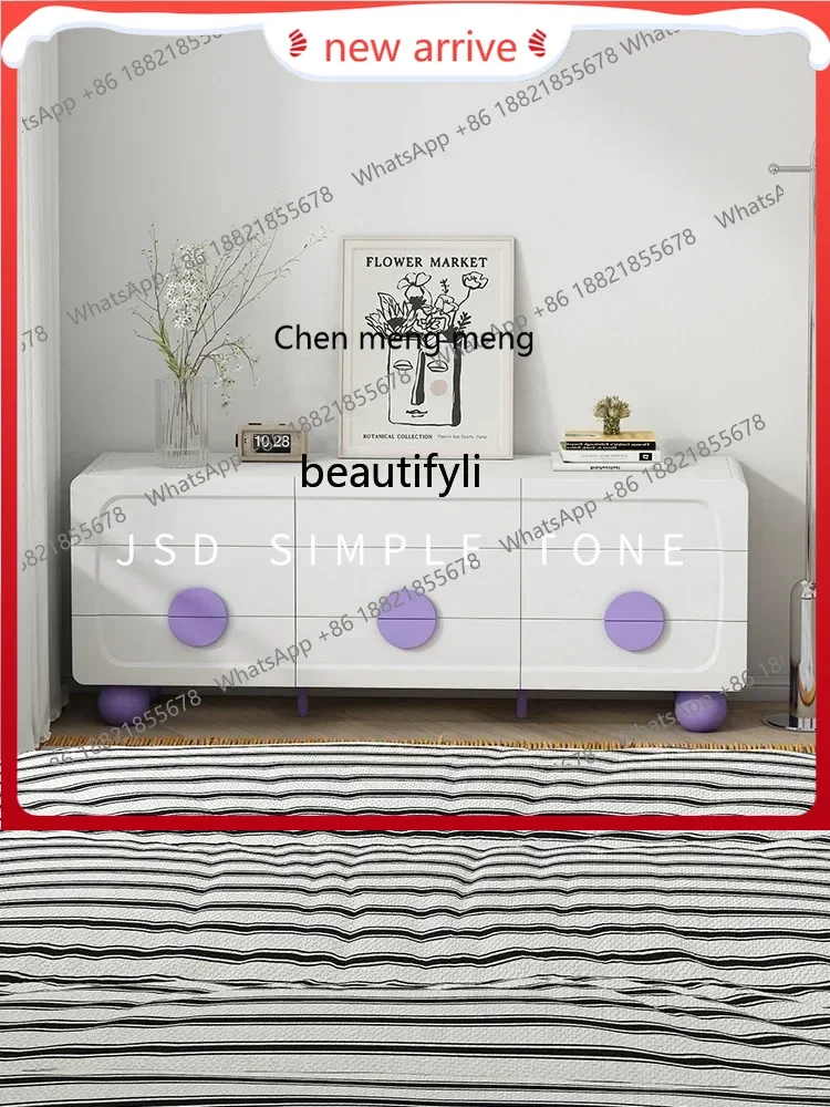 

SS ss7486 Multi-layer drawers store storage, living room, bedroom, integrated side cabinet against the wall, solid wood chest ca