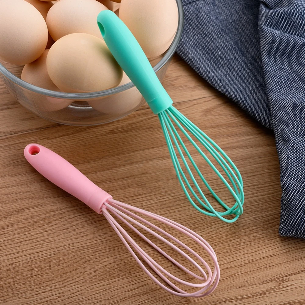 Silicone Eco-Friendly Egg Tool Baking Tools Egg Agitator for Chocolate Egg Mixer Kitchen Utensils Egg Beater Cream Butter Whisk