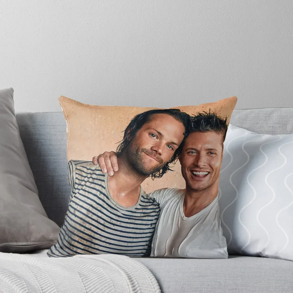 

Jared and Jensen Throw Pillow Luxury Sofa Cushions Cushions For Children Elastic Cover For Sofa Anime Pillow