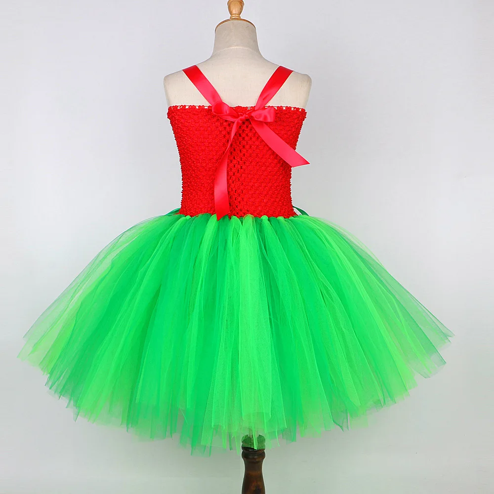Costume for Girls Hawaiian Princess Tutu Dress Up Clothes Outfits with Garland Kids Halloween Carnival Party Dresses image 5