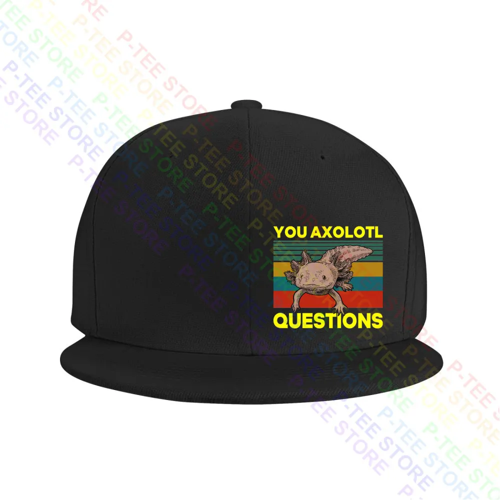 You Axalotl Question Askalotof Humour Baseball Cap Snapback Caps Knitted Bucket Hat