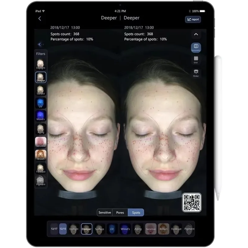 2025DJM 2023 Best Selling 3D Analyzer Face Analysis Machine Analysis