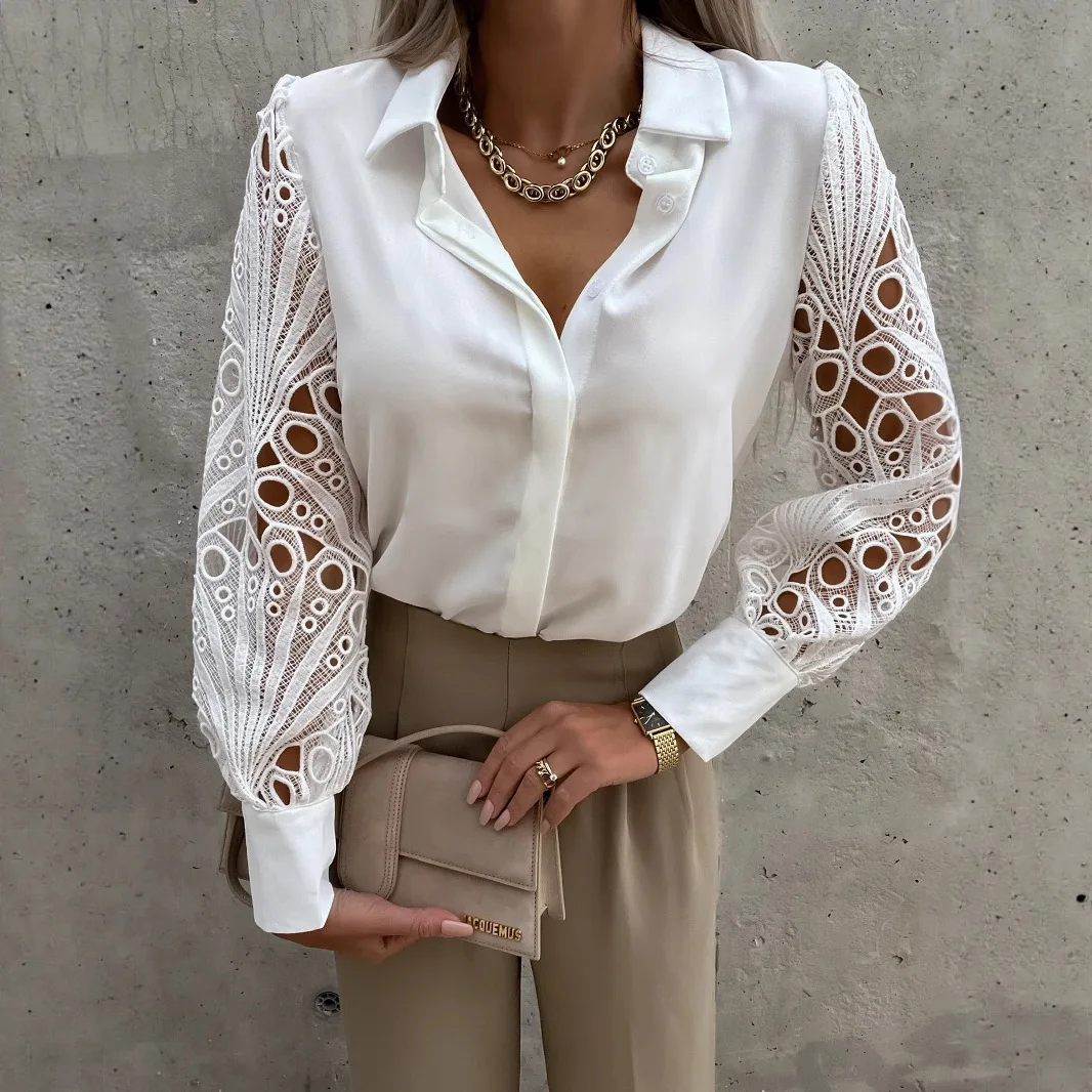 Лидер продаж, женские кружевные сращенные утюги для женщин, верхняя одежда, осень 2023, другие материалы 00% женские премиальные мои