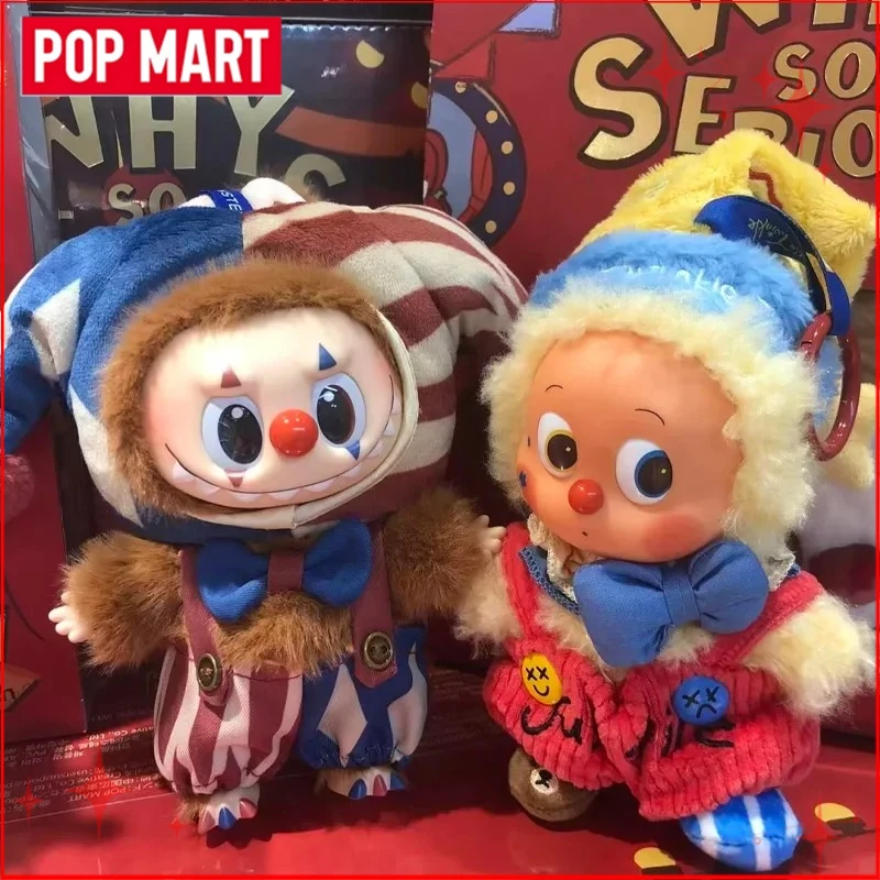 Pop Mart لماذا هدية صندوق أعمى للهالوين من الفينيل المنفوخ للهالوين من Labubu Circus #1