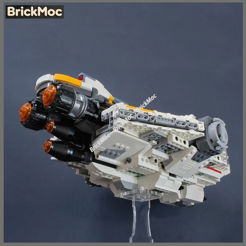 

Futuristic MOD Space Craft Bricks Upgraded Spaceship Model Ideal Birthday Holiday Gift for Collectors 596PCS
