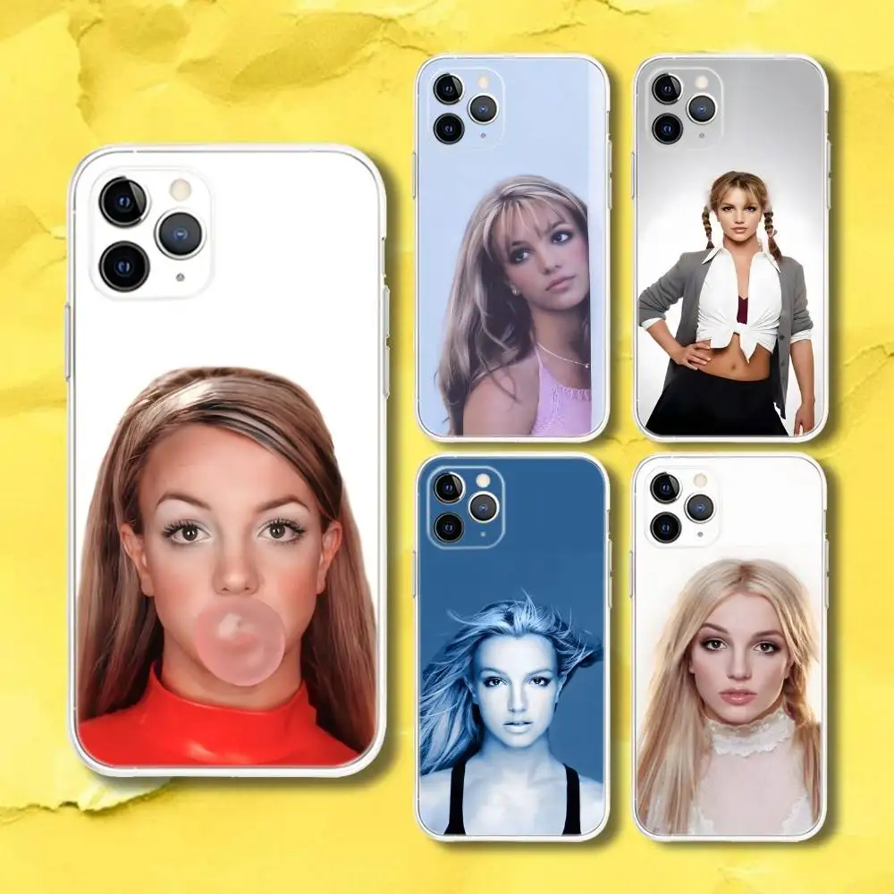 

B-Britney Spears Circus In The Zone Phone Case For iPhone 17,16e,16,15,14,13,12,11 Mini Pro Max X,XR,XSMAX 8,7 Plus Transparent