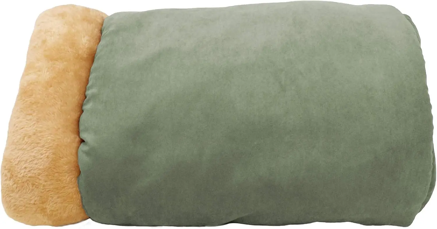 4 in 1 Self Warming Burrow Cat Bed Hideway Sleeping Cuddle Cave