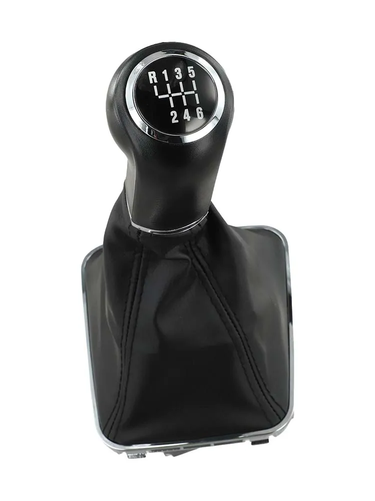 

5 / 6 Speed Black Car-Styling Gear Shift Knob For Opel For Zafira B 2005-2010 Shift Knob Lever Shifter Boot Cover