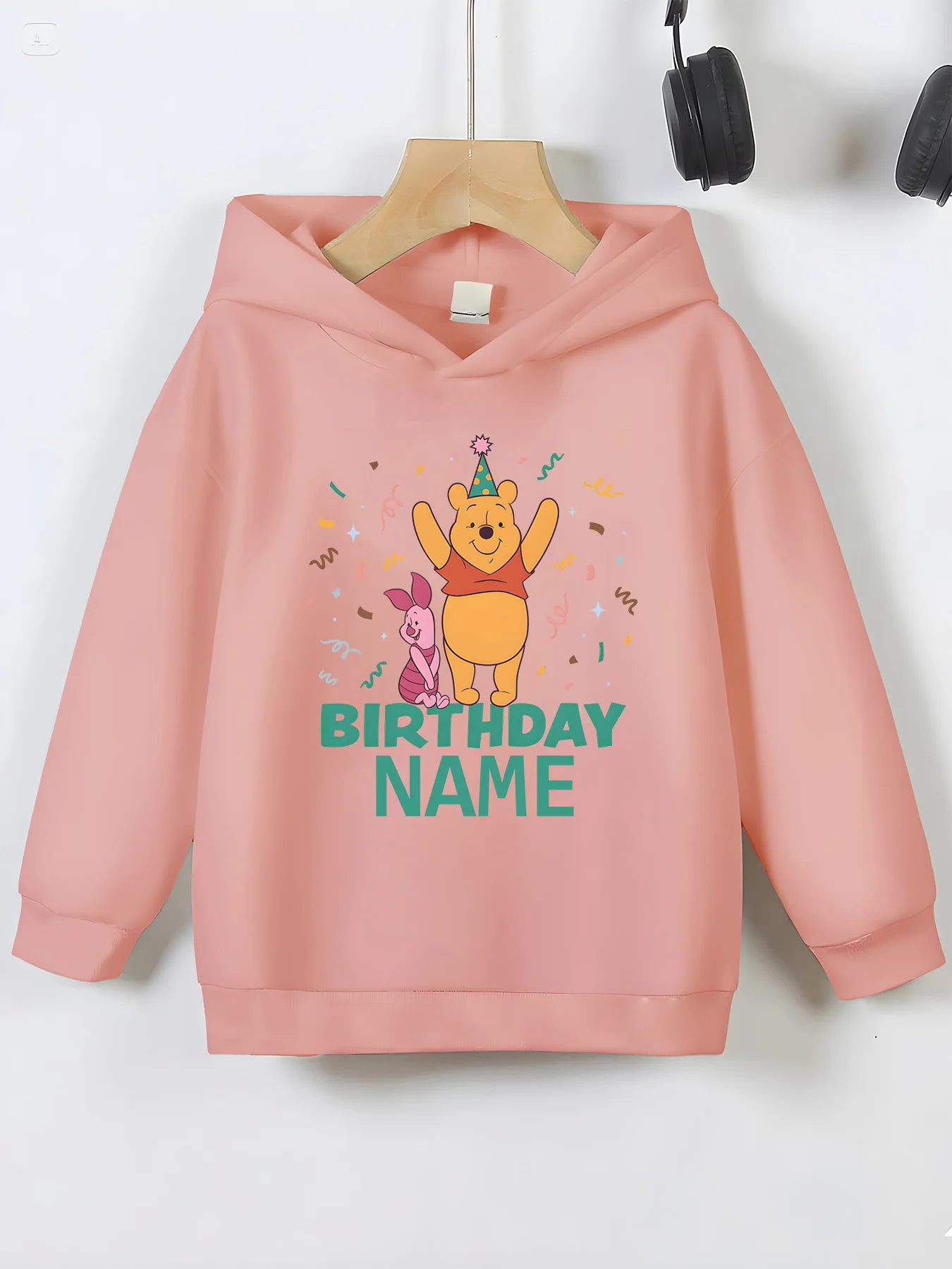 Disney Winnie the Pooh Birthday Theme Children's Hoodie - Authentically licensed, fun sweatshirt perfect for birthday par