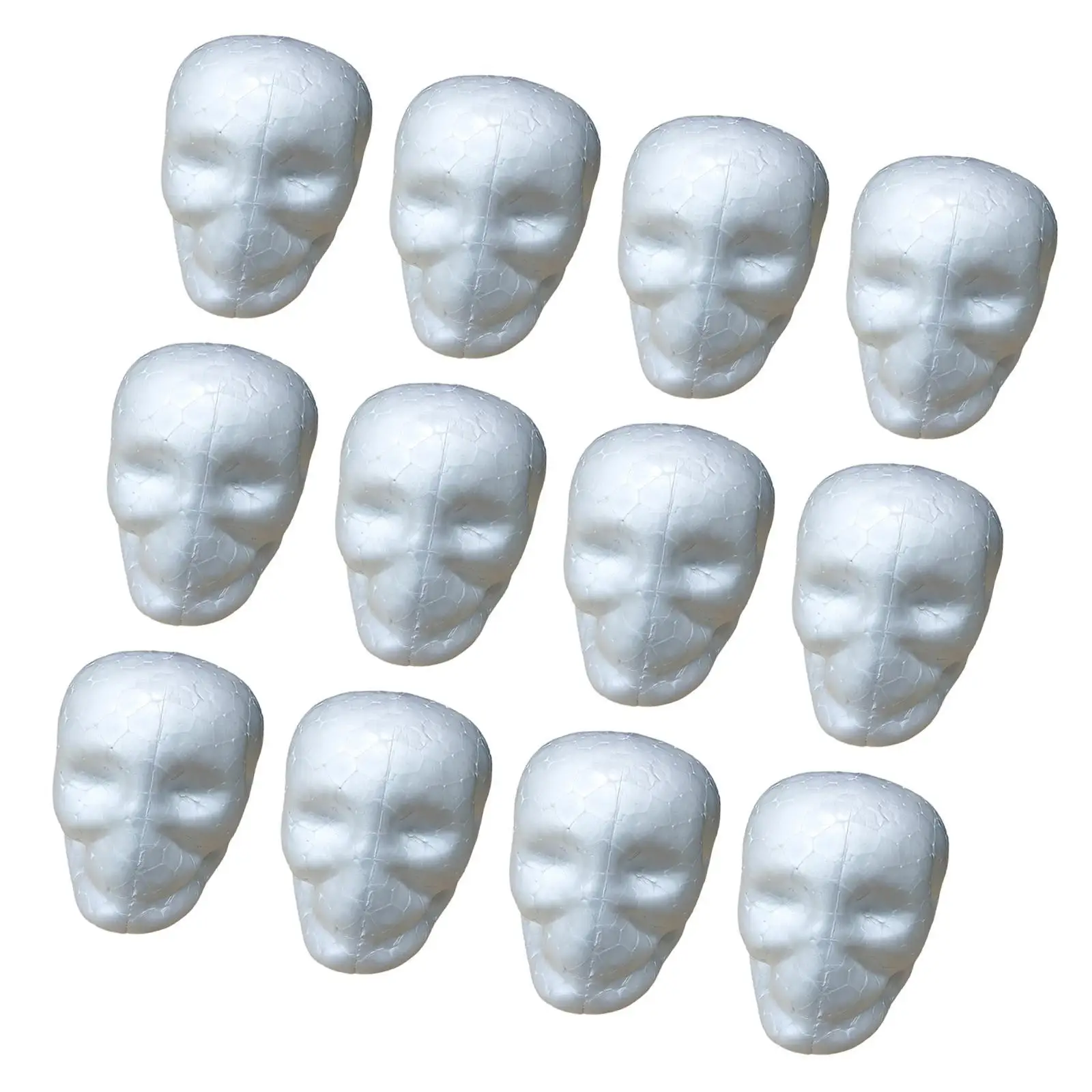 Foam Skull Shape Props DIY Craft for Halloween Household Autumn Fall Harvest