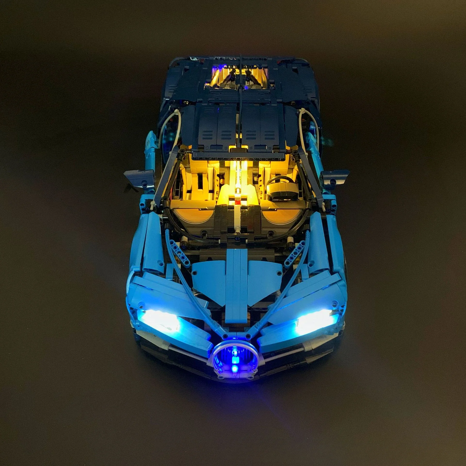 No Building Blocks Lamp Lighting for Bugatti Chiron 42083 DIY Toys Gift Only Lighting Set