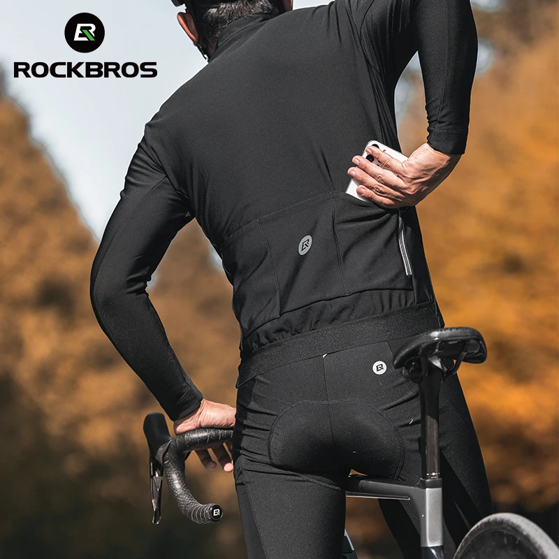 ROCKBROS Winter Cycing Jackets Men Women Keep Warm Bike Jerseys Thermal Feece Sports MTB Road Long Sleeves Bicycle Tops Coat