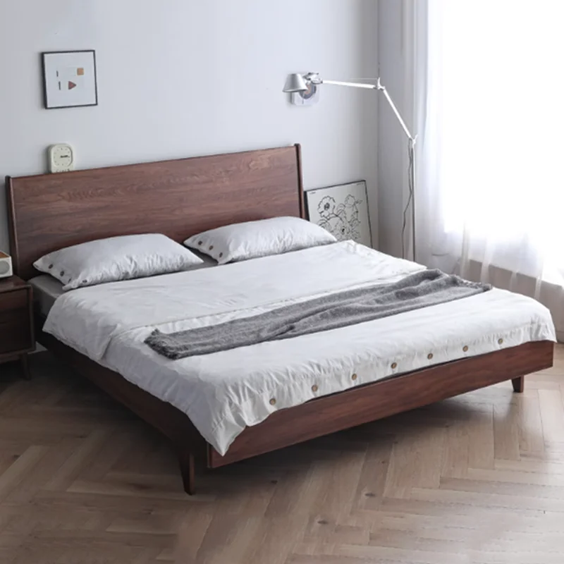 

Nordic Unique Aesthetic Bed Under Storage Minimalist Single Bed Luxury Sleeping Cama De Lujo Para Dormitorio Home Accessories