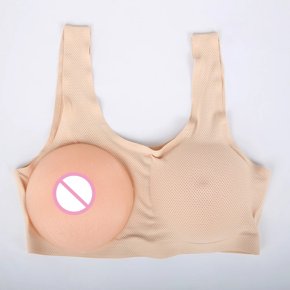 سيليكون الثدي النساء A-E كوب مستدير الاصطناعية الثدي كروسدرسر مثلي الجنس المتحولين جنسيا تأثيري الصدرية مجموعة واقعية وهمية جهاز تكبير الثدي #5