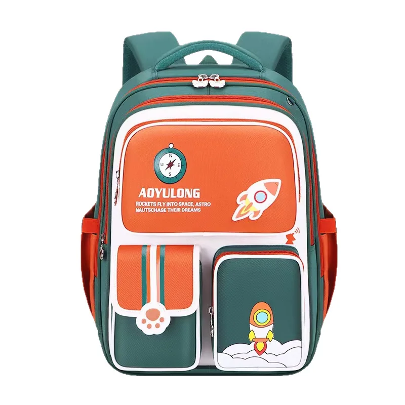 

2025 new British Style School Backpack for Boys Girls Bookbag Backpack for Kids Children Elementary School Students Schoolbags