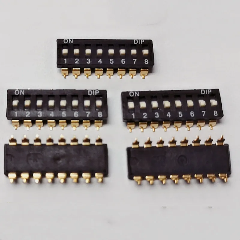 Patch Dial switch 2.54MM 1bit 2bit 3bit 4bit 5bit 6bit 8bit 10bit 12bit Connector