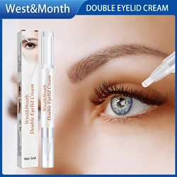 Double Eyelid Shaping Cream Lift Eyes Styling Tool Makeup Long Lasting Invisible Waterproof Single to Double Natural Big Eye 5ml