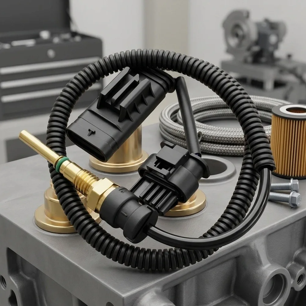 For Engine Monitoring Coolant Temperature Sensor Auto Cooling Sensor Factory Specification Design Stable Performance