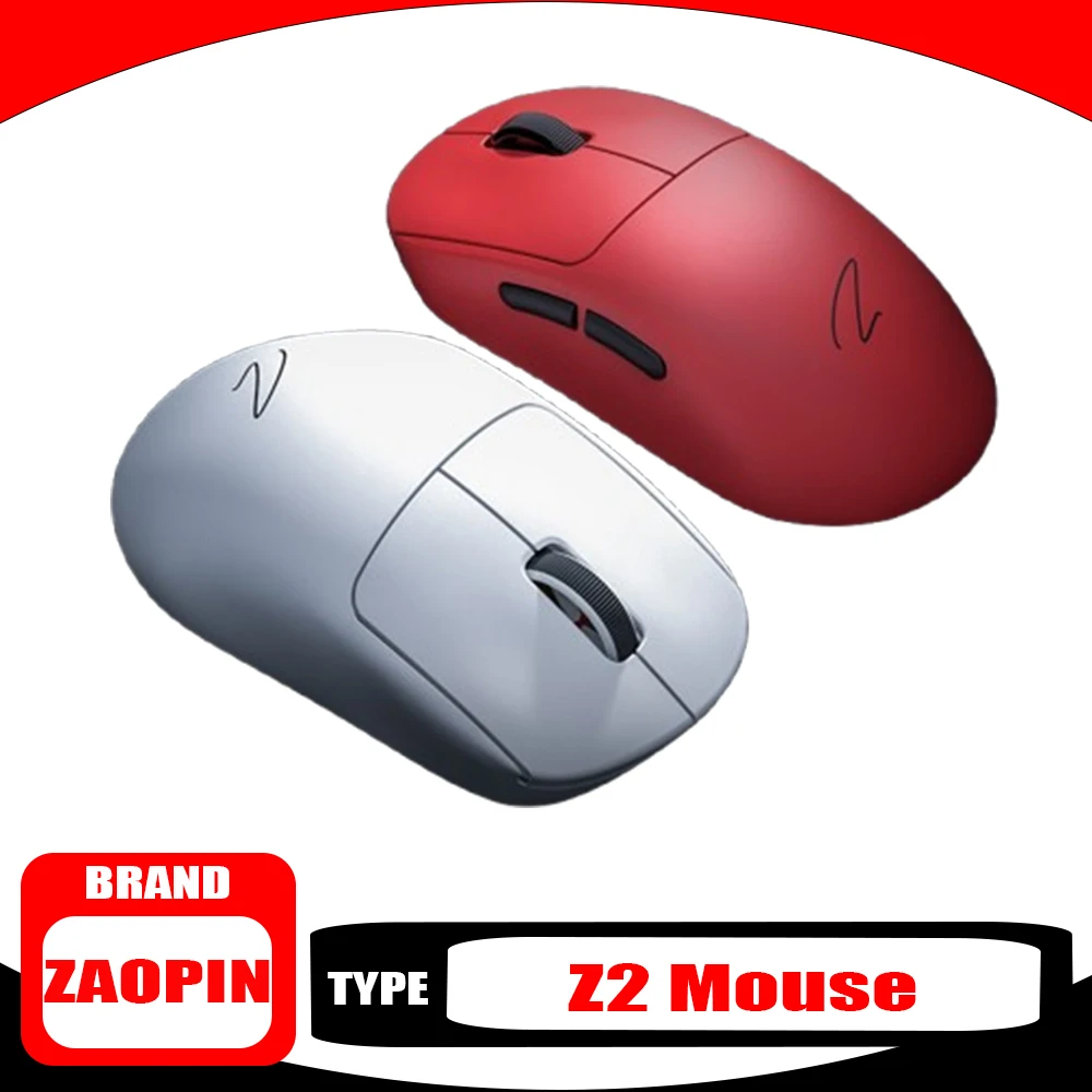 

Zaopin Z2 4K Wireless Mouse Three Mode PAW3395 Sensor FPS Gaming Mouse Nordic 52840 Lightweight Ergonomics Pc Gamer Office Gift