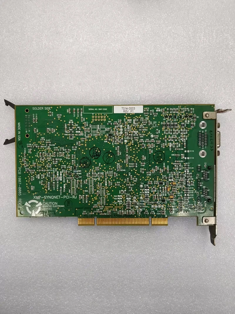 XMP-SYNQNET-PCI-RJ 1007-0085 REV 2 T014-0003 En buenas condiciones