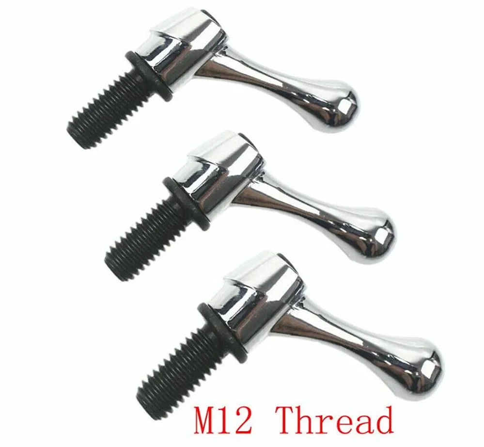 

3PCS Part Head Milling Machine Table Lock Bolt Handle M12 Thread CNC Mill Tool For Bridgeport Part