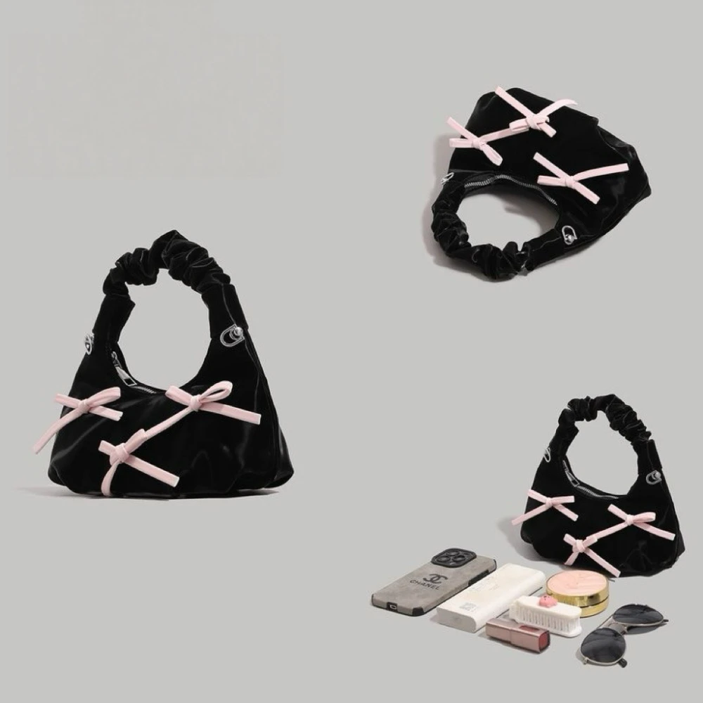 حقائب يد صغيرة لطيف القمر حقيبة Y2k القوس الشريط غائم حقيبة يد عصرية متعددة الاستخدامات ركاب سلسلة حقائب كروسبودي للنساء الأفاق #6