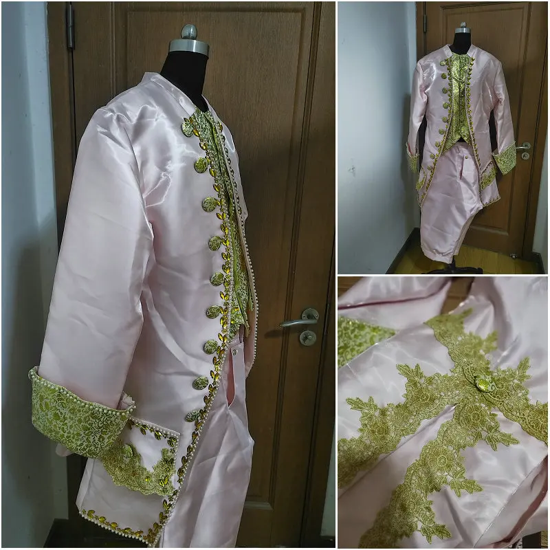 Victorian /Civil War  mens period costume Medieval Renaissance stage performance/Prince charming William V-019