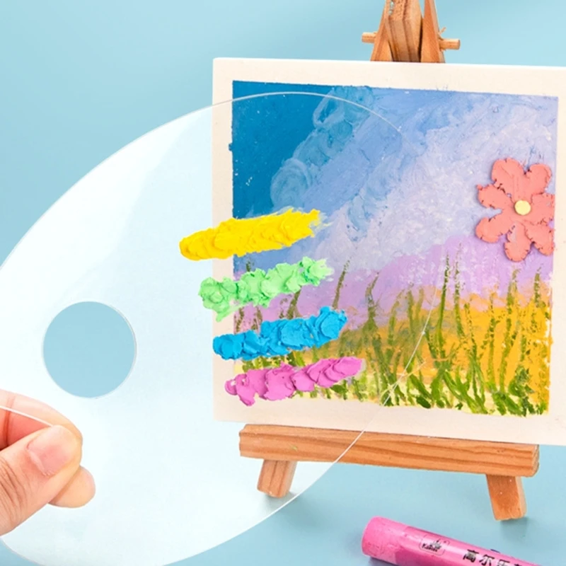 Acrylic Paint Clear Art Transparent Non-Stick Oil Paint