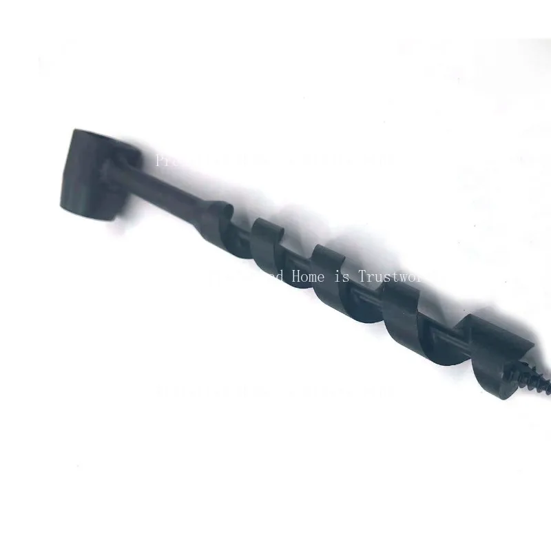 It Is Suitable for Manual Drilling, Carpentry, Manual Fried Dough Twists Drill, Outdoor Survival Drill, Lengthened Black.